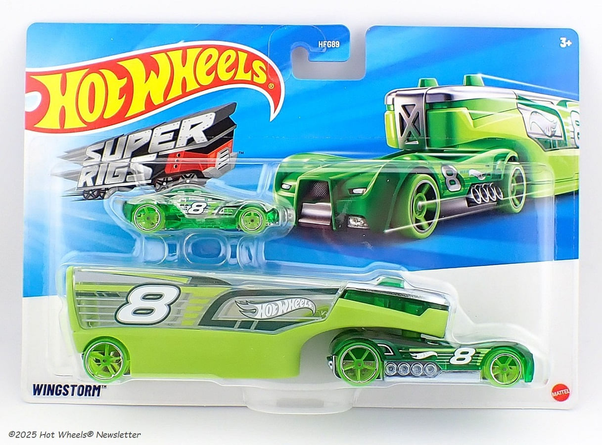 Hot Wheels - Caminhão Transportador - Wingstorm Cgc24