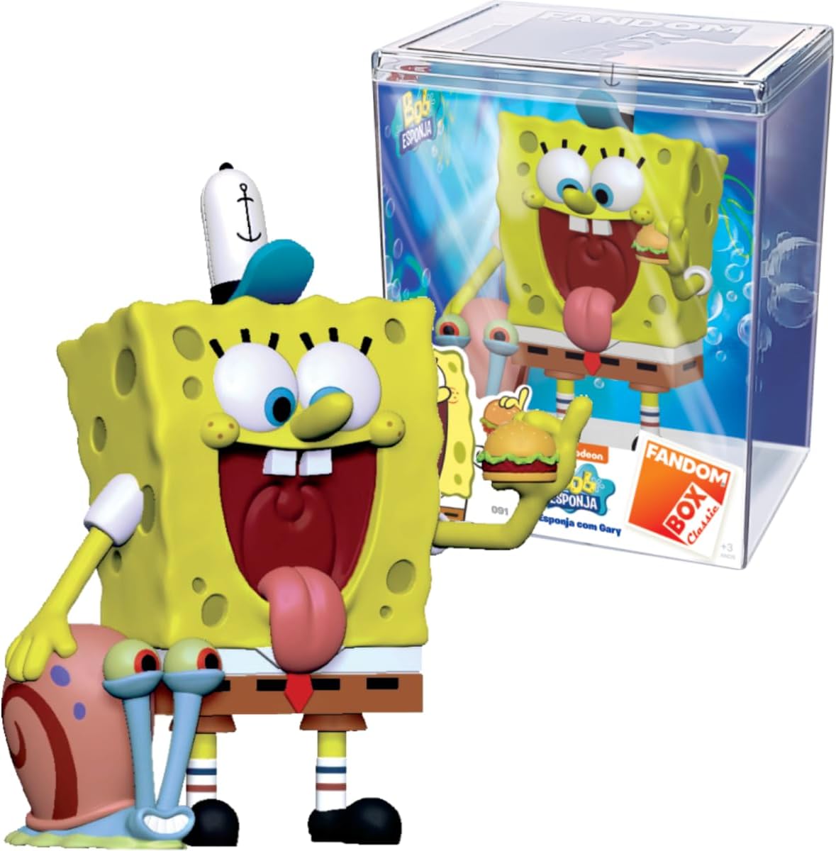 Fandom Box - Bob Esponja 25 Anos com Gary 092 - Lider
