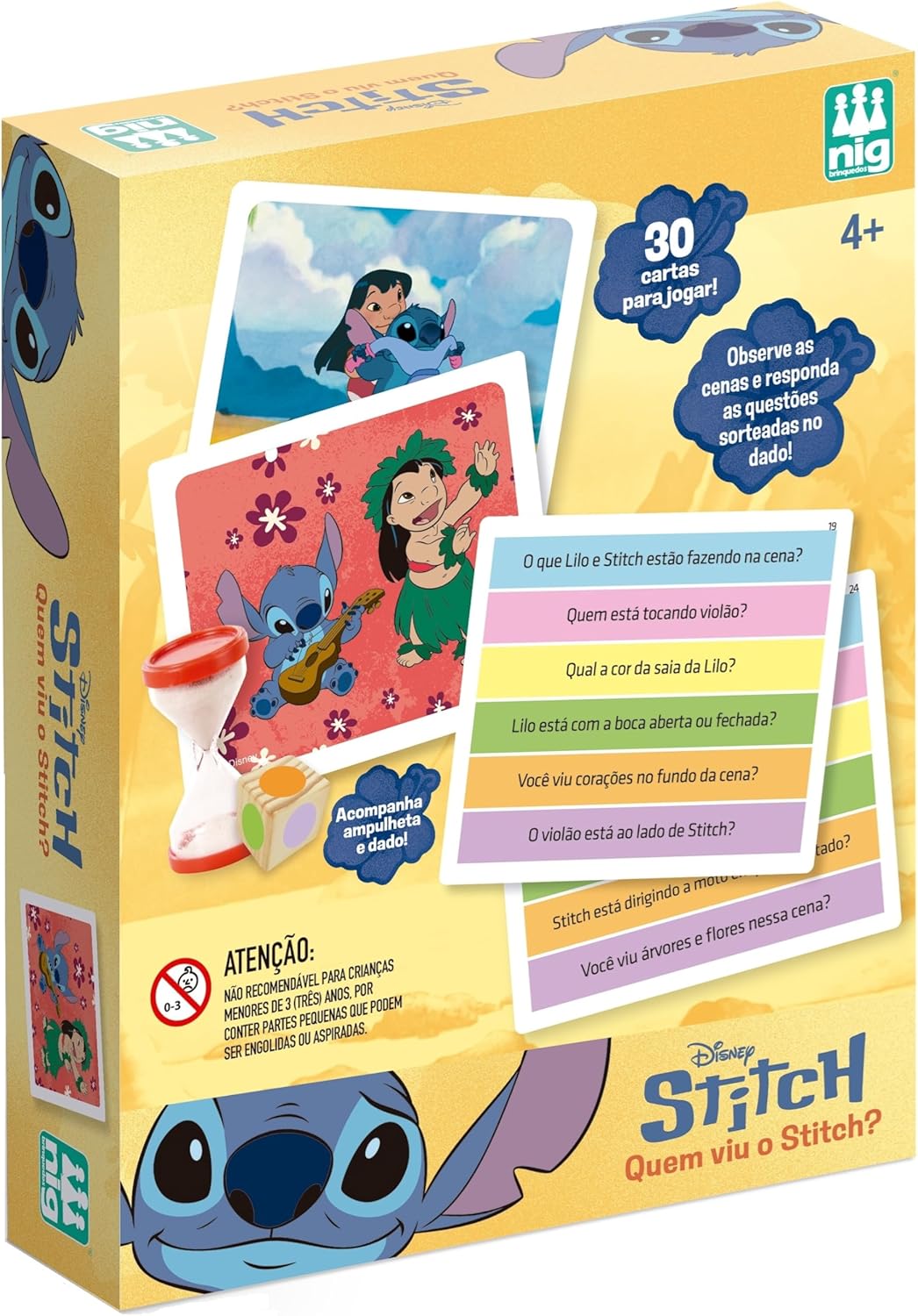 Stitch - Jogo Quem Viu o Stitch? - Nig
