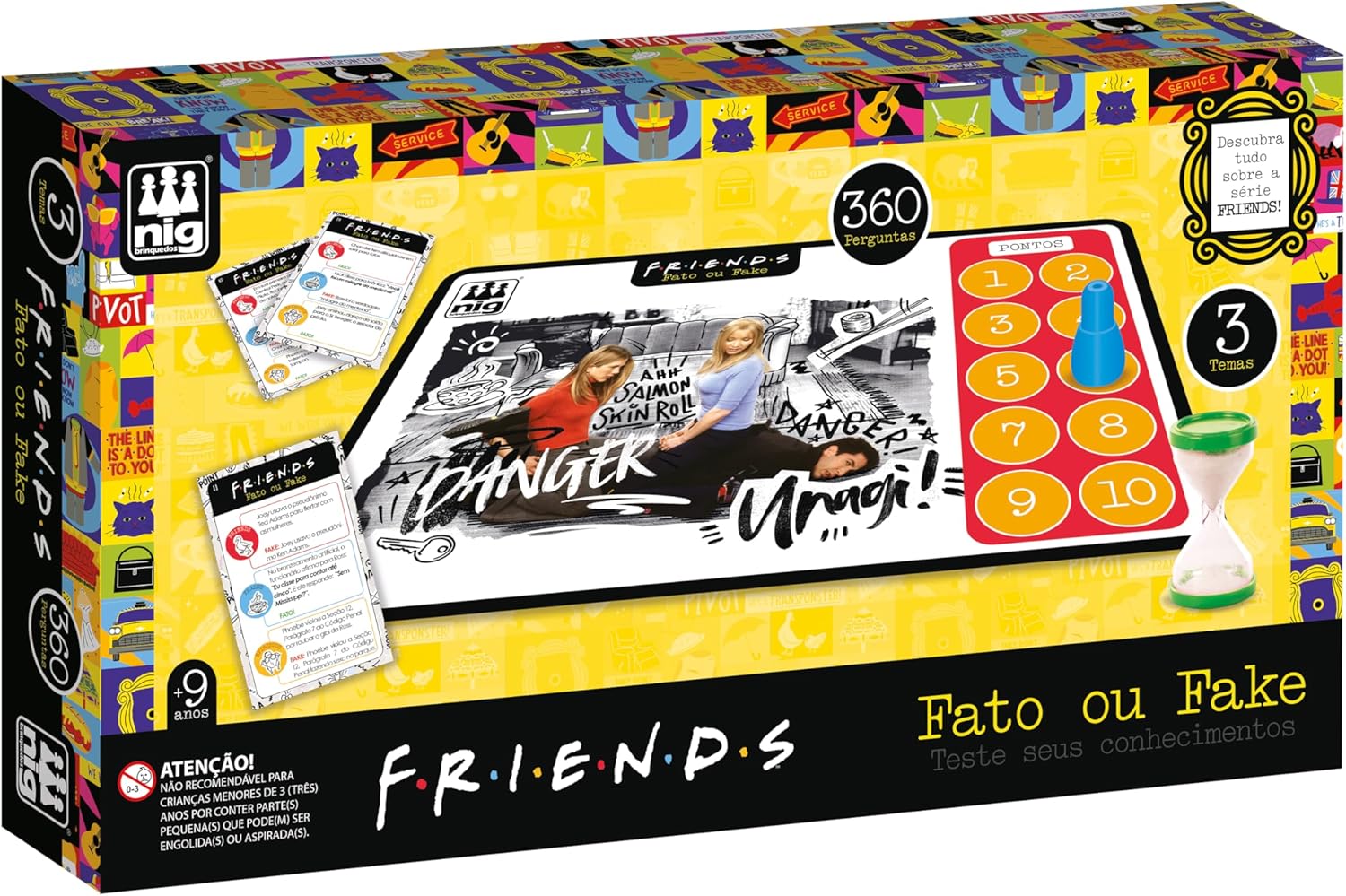 Jogo Fato ou Fake - Friends - Nig