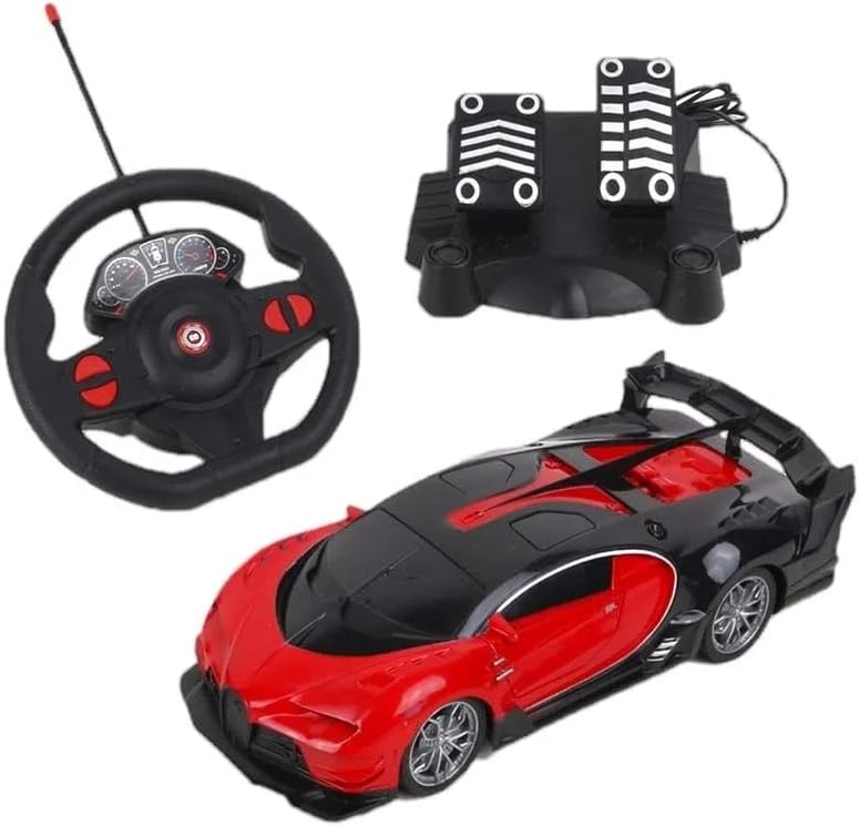 Carrinho de Controle Remoto Racing Control Raptor Vermelho - Multikids