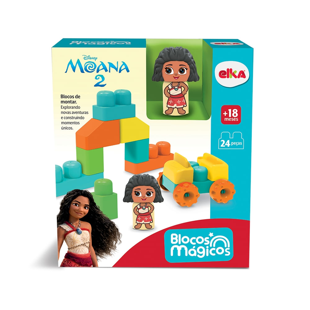 Blocos Mágicos - Moana - Elka