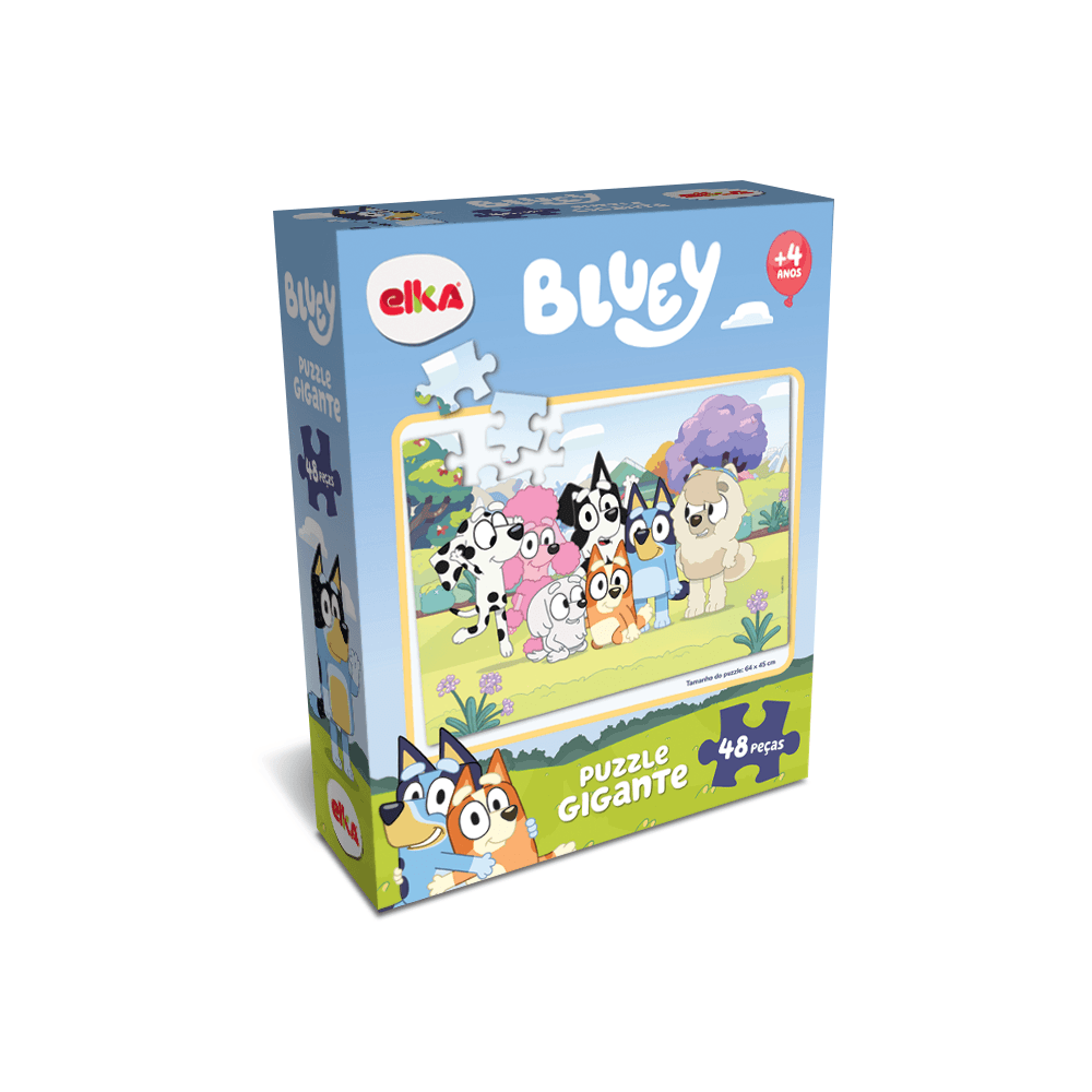 Quebra-Cabeça Gigante 48 Peças - Bluey - Elka