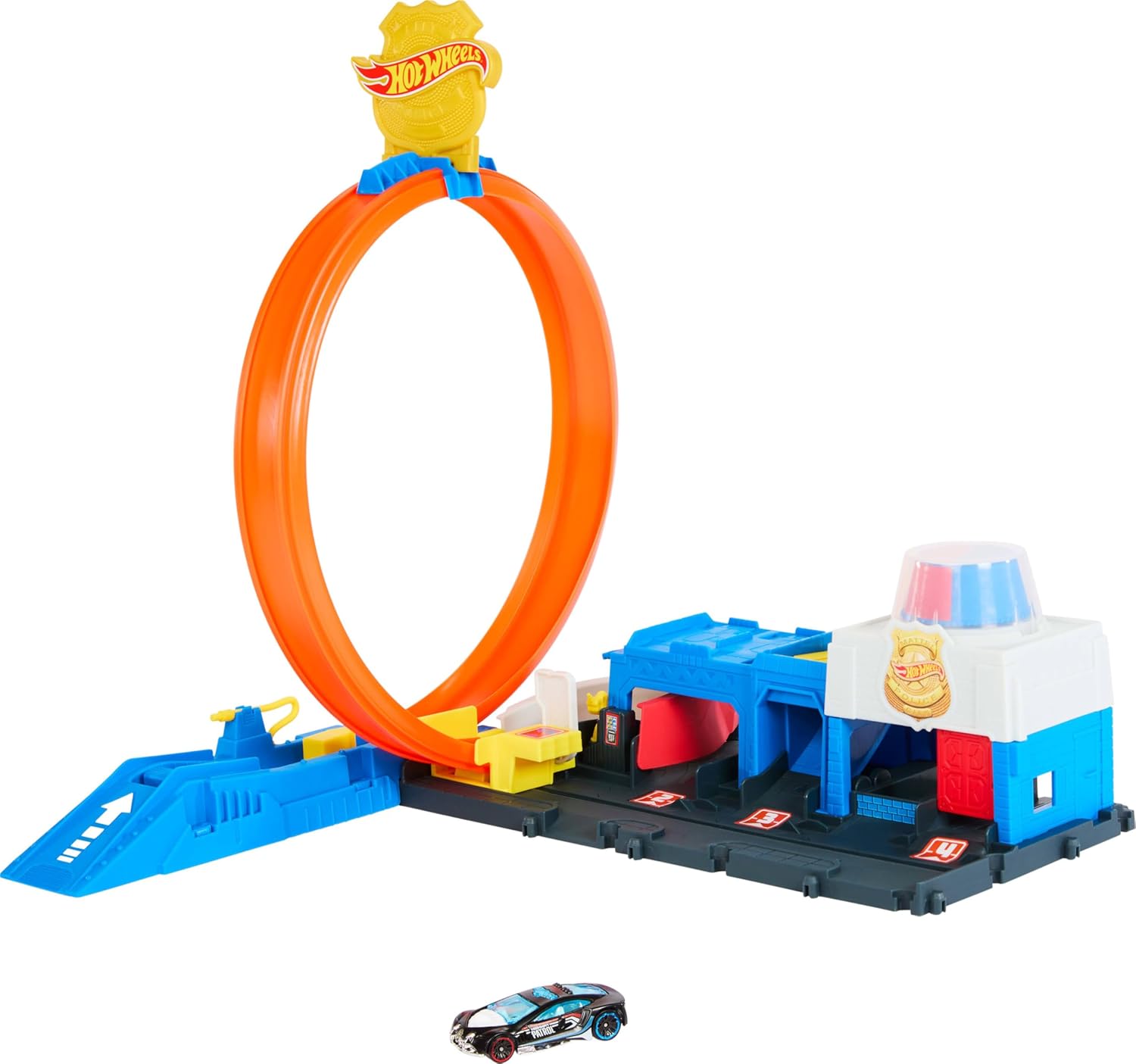 Hot Wheels - Pista Super Delegacia Jbm71