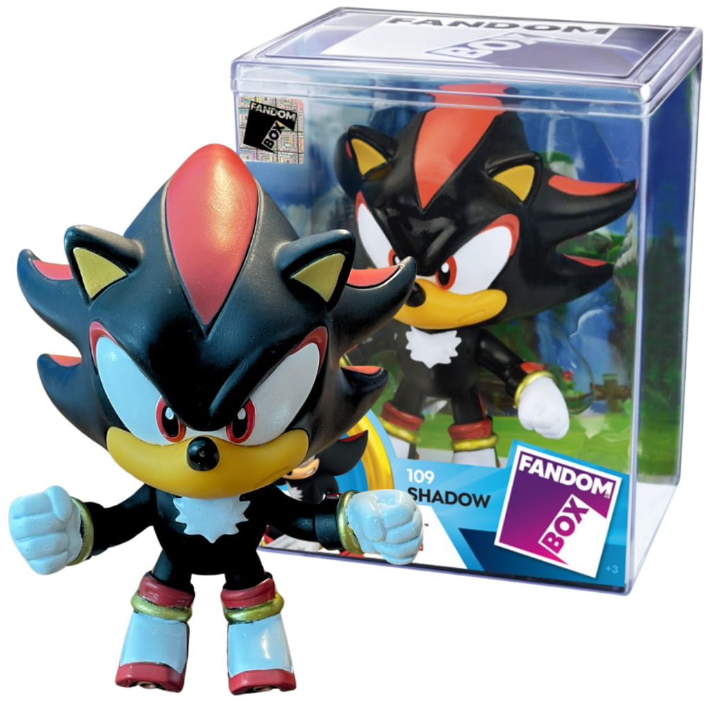 Fandom Box - Turma do Sonic - Shadow 109 - Lider