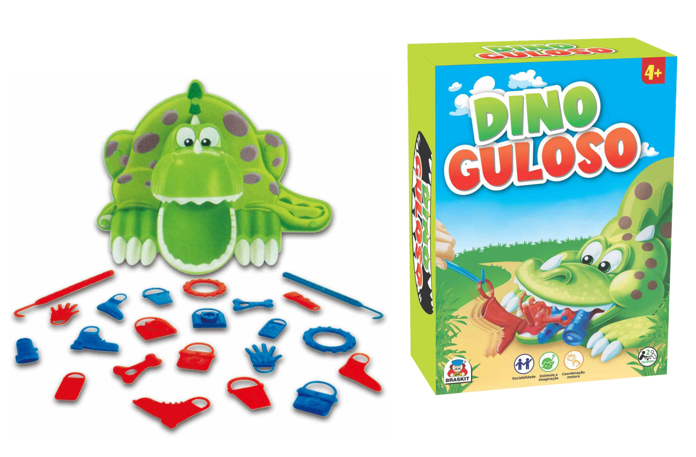 Jogo Dino Guloso - Braskit