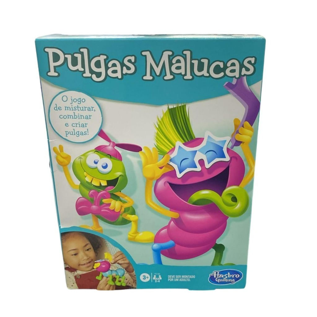 Jogo Pulgas Malucas F3100 - Hasbro