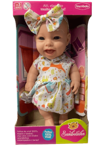 Boneca Bambolinha Branca 920 - Bambola
