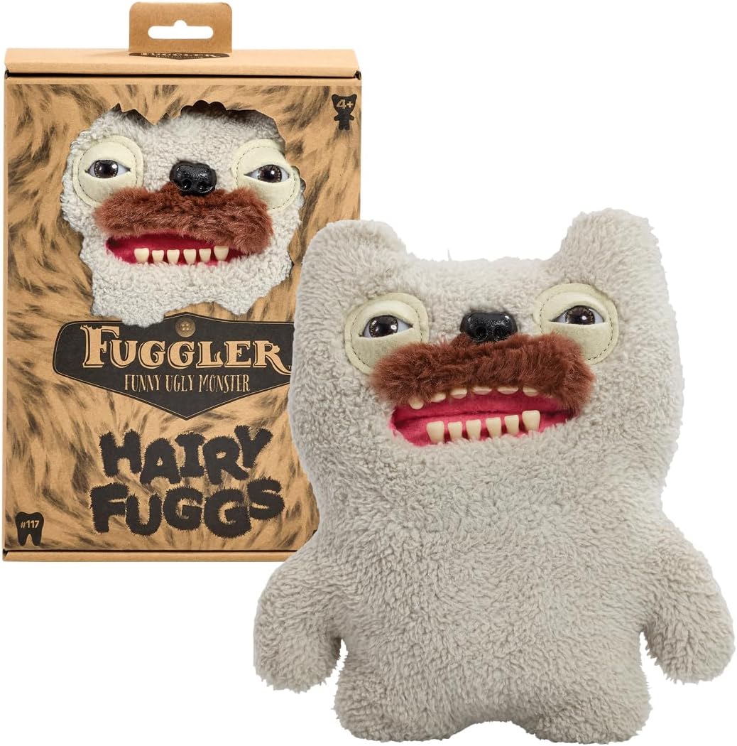 Fuggler - Monstro Hairy Fuggs 23cm - Old Tooth (cinza)