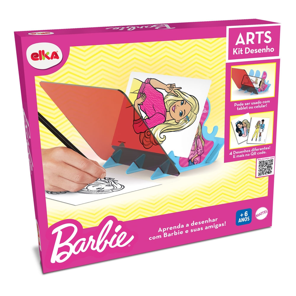 Arts Kit Desenho - Barbie - Elka