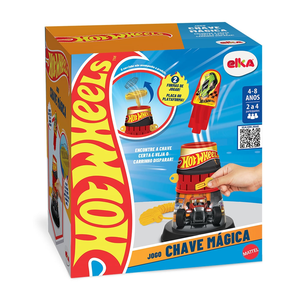 Jogo Hot Wheels - Chave Mágica - Elka