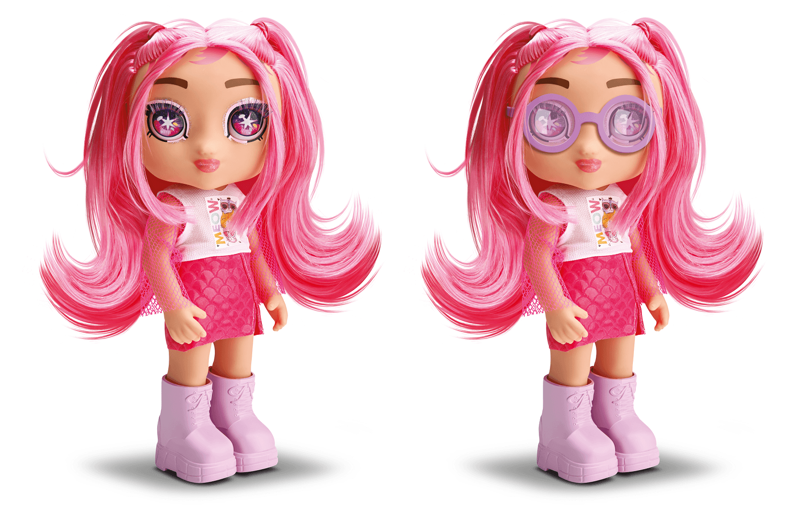 Boneca Diver Surprise Teen - Cabelo Rosa - Divertoys