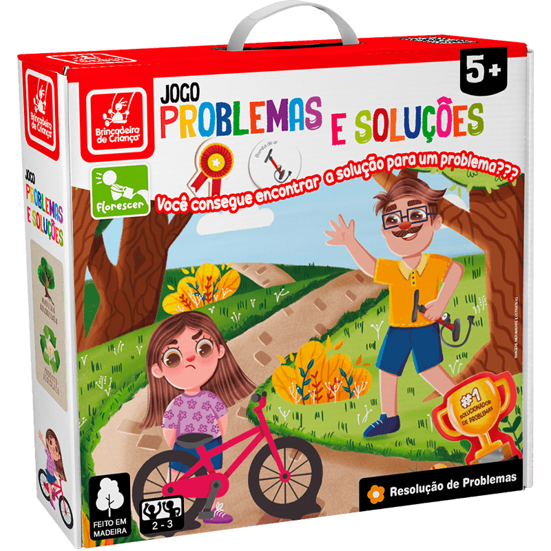 Jogo Problemas e Soluções - Brincadeira de Criança