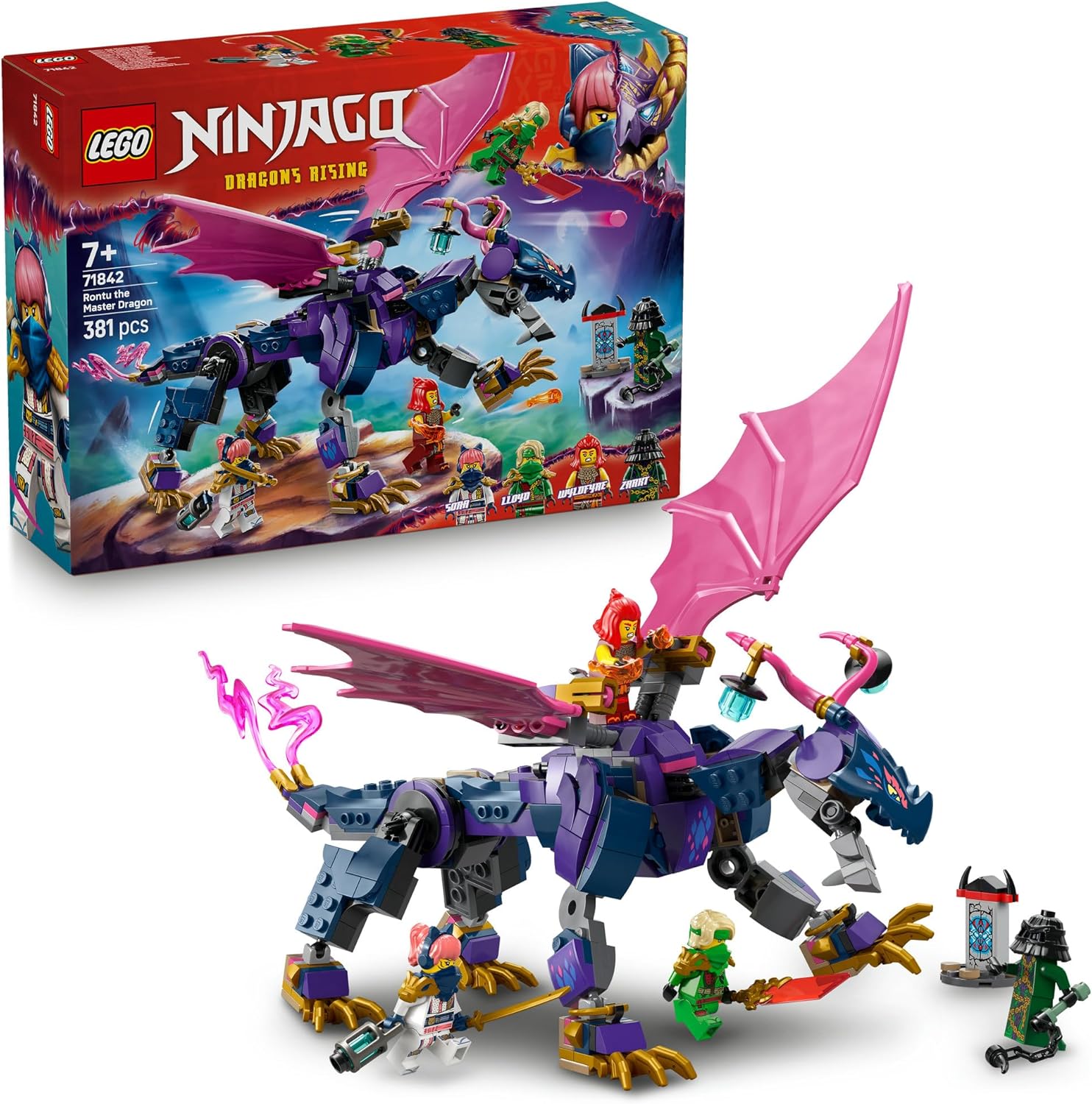71842 Lego Ninjago - Rontu a Dragão Mestre