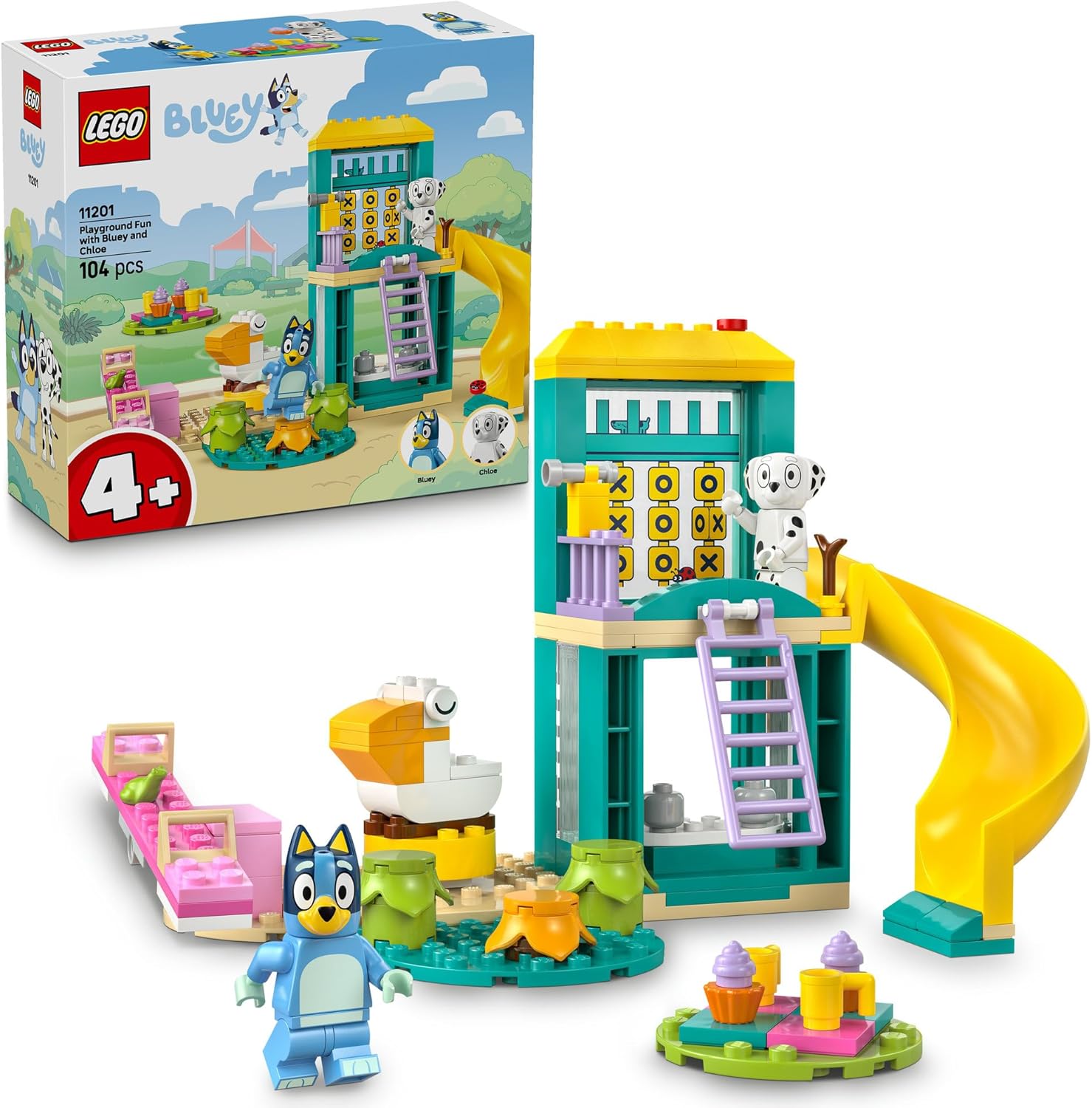 11201 Lego Bluey - Diversão No Parquinho com Bluey e Chloe
