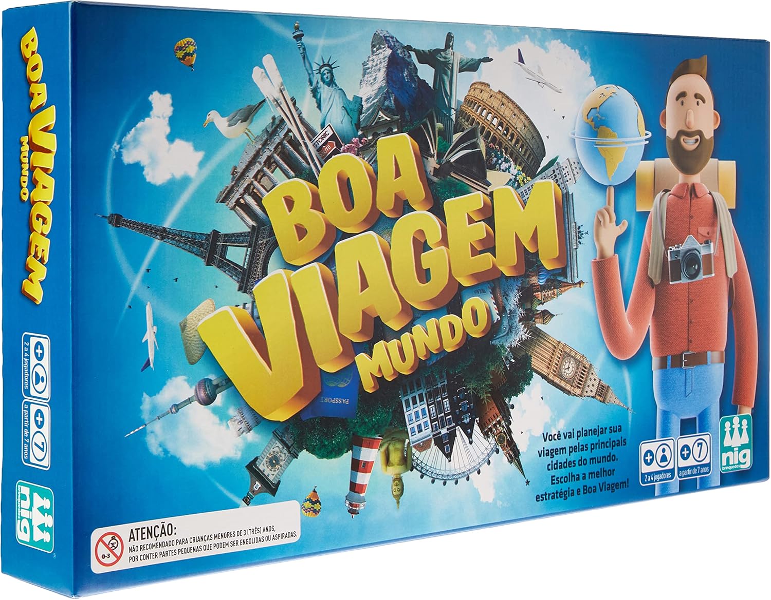Jogo Boa Viagem Mundo - Nig