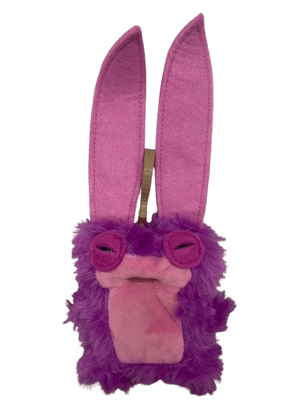 Fuggler - Chaveiro Monstro Key Rings 13cm - Lord Long Ears (rosa com Orelhas)