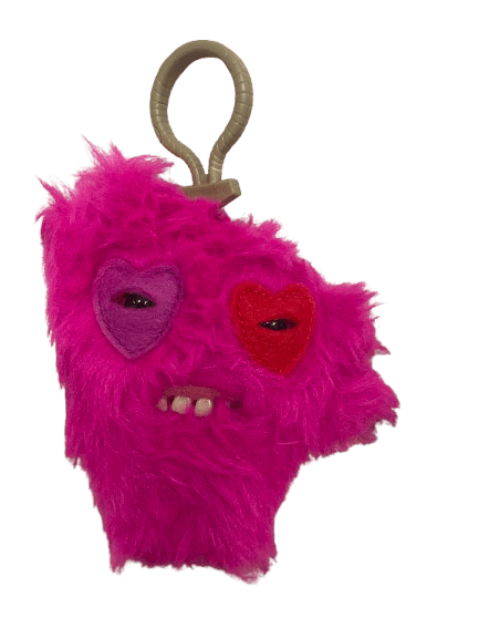 Fuggler - Chaveiro Monstro Key Rings 13cm - Captain Cardiac (pink)