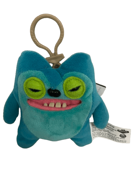 Fuggler - Chaveiro Monstro Key Rings 13cm - Greedy Grinner (azul)