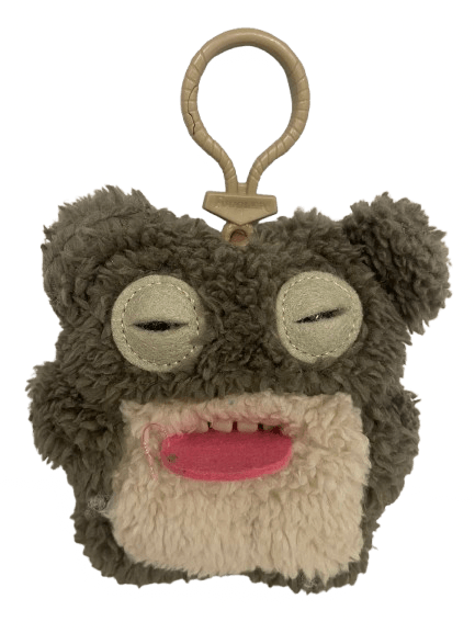 Fuggler - Chaveiro Monstro Key Rings 13cm - Scarescome Square Bear (cinza)