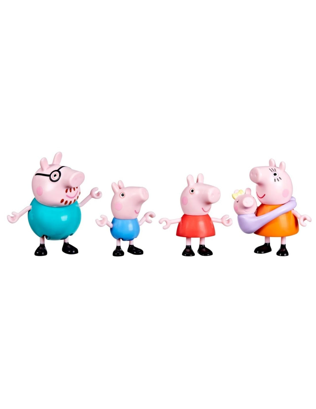 Peppa Pig - Peppa e Sua Família com Bebê Evie G0506 - Hasbro