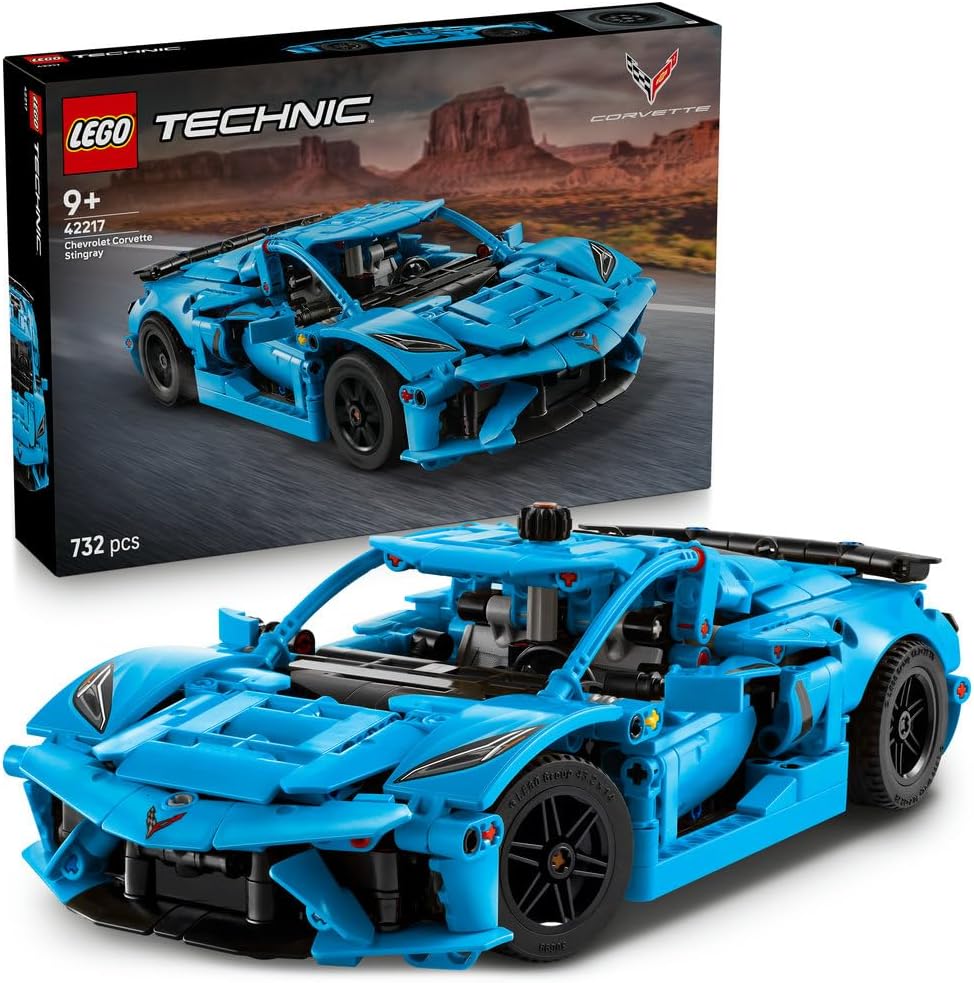 42217 Lego Technic - Chevrolet Corvette Stingray Azul