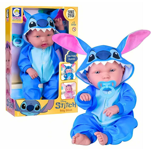 Stitch - Boneca Baby Stitch - Cotiplás