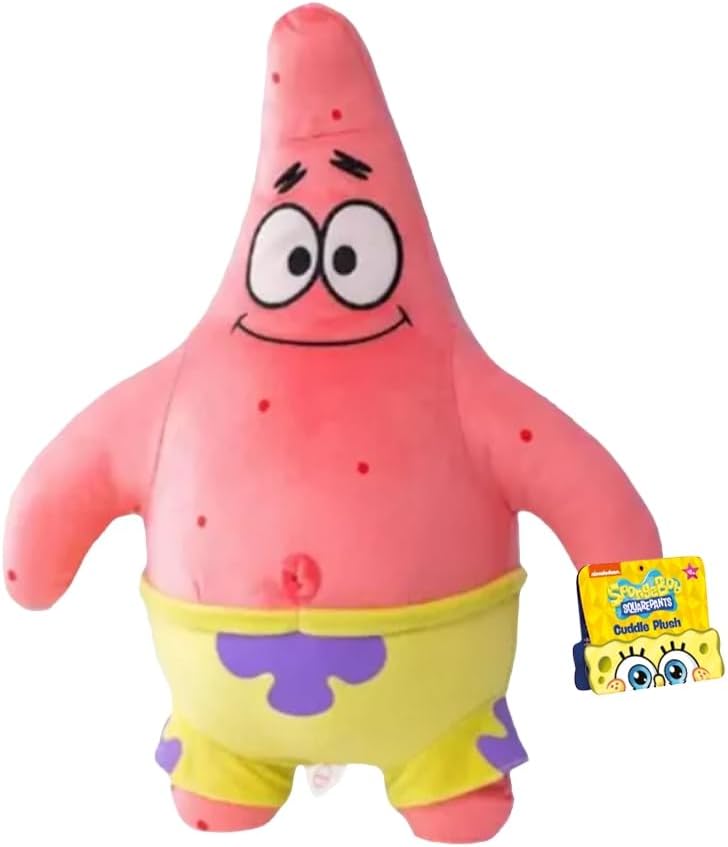 Bob Esponja - Patrick Pelúcia 45cm - Multikids