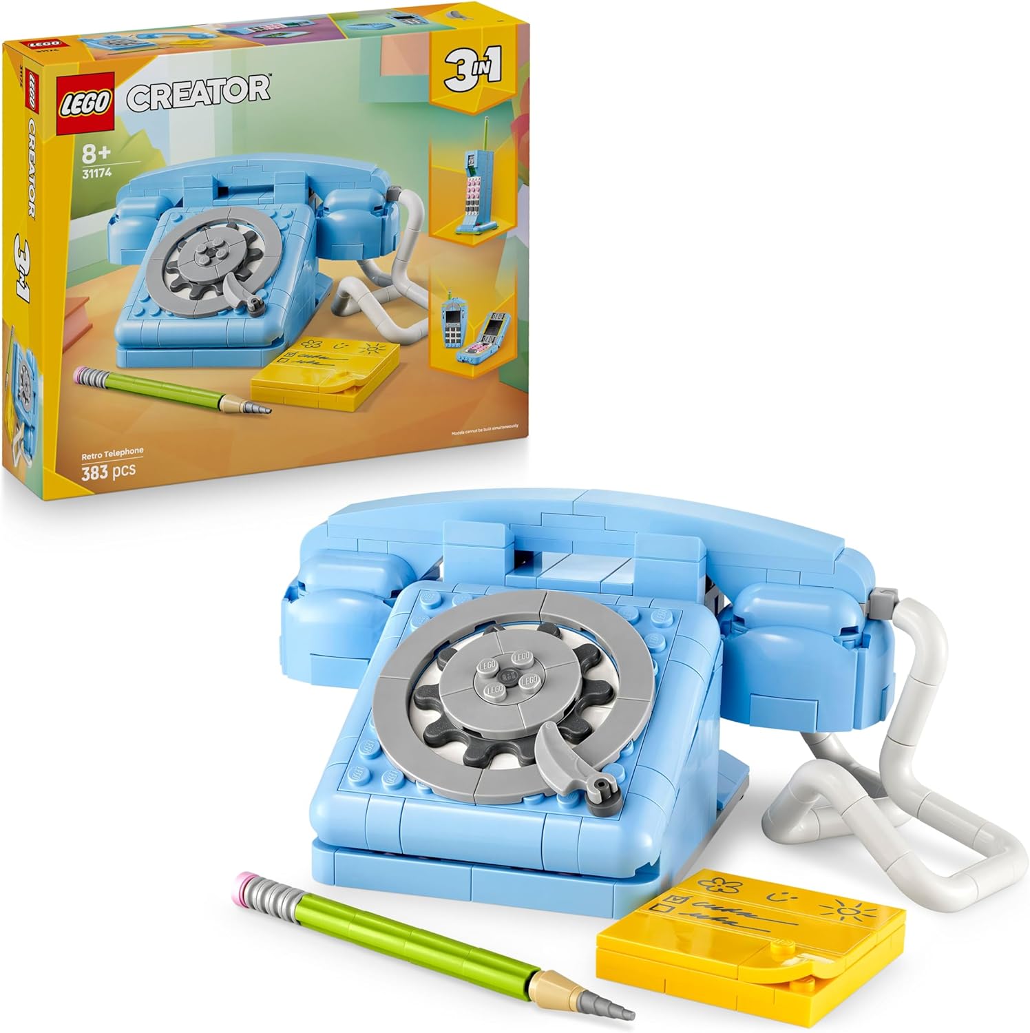 31174 Lego Creator 3 em 1 - Telefone Retrô