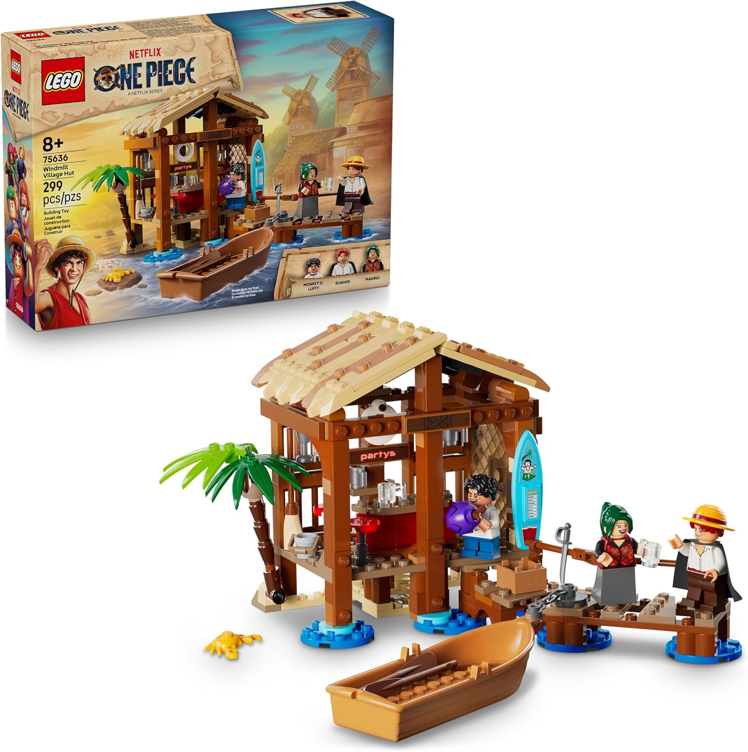 75636 Lego One Piece - Cabana da Vila do Moinho de Vento