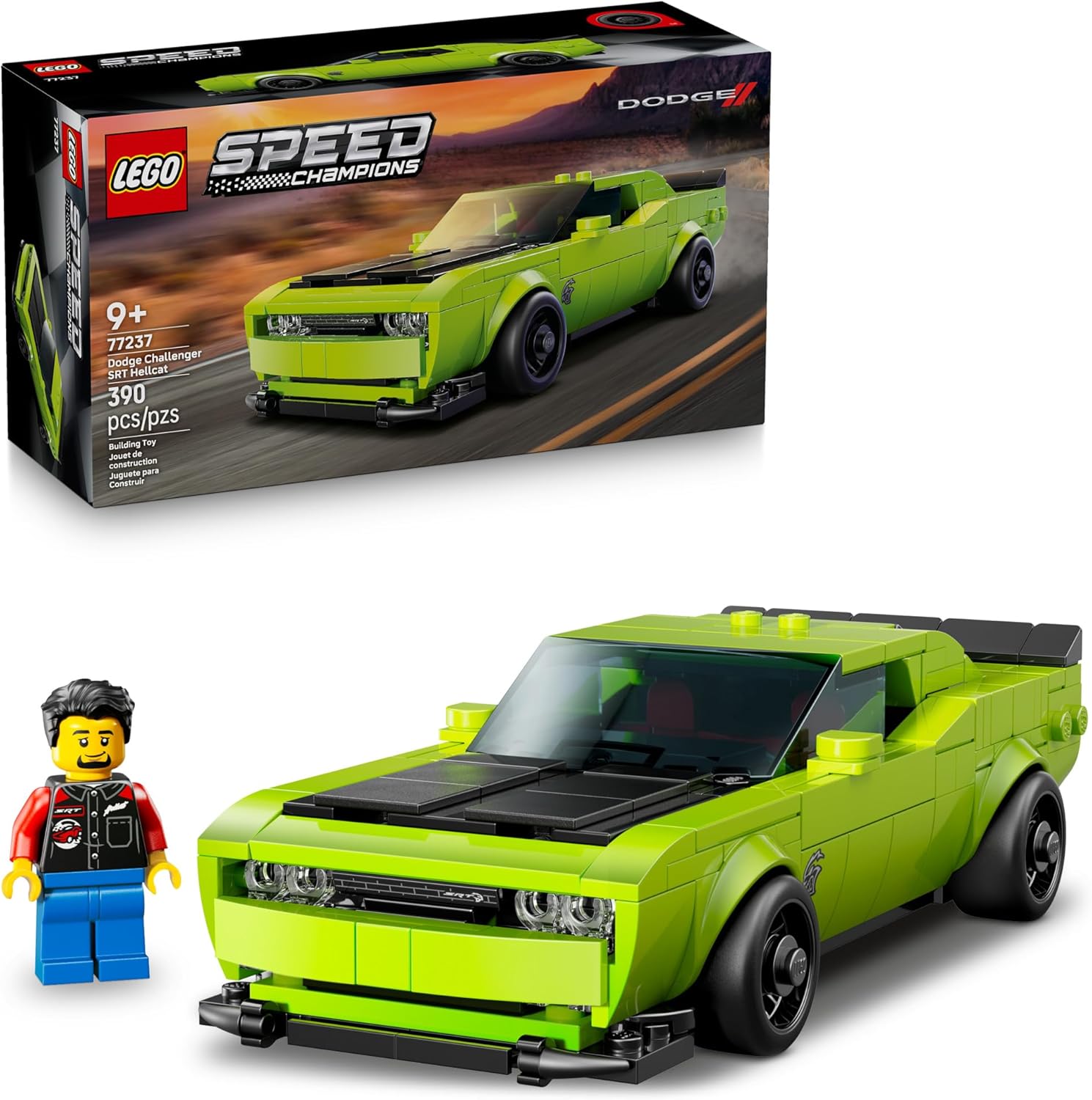 77237 Lego Speed Champions - Dodge Challenger Srt Hellcat