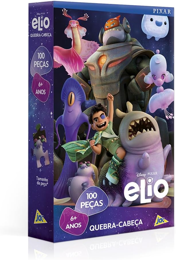 Quebra-Cabeça 100 Peças - Elio - Toyster