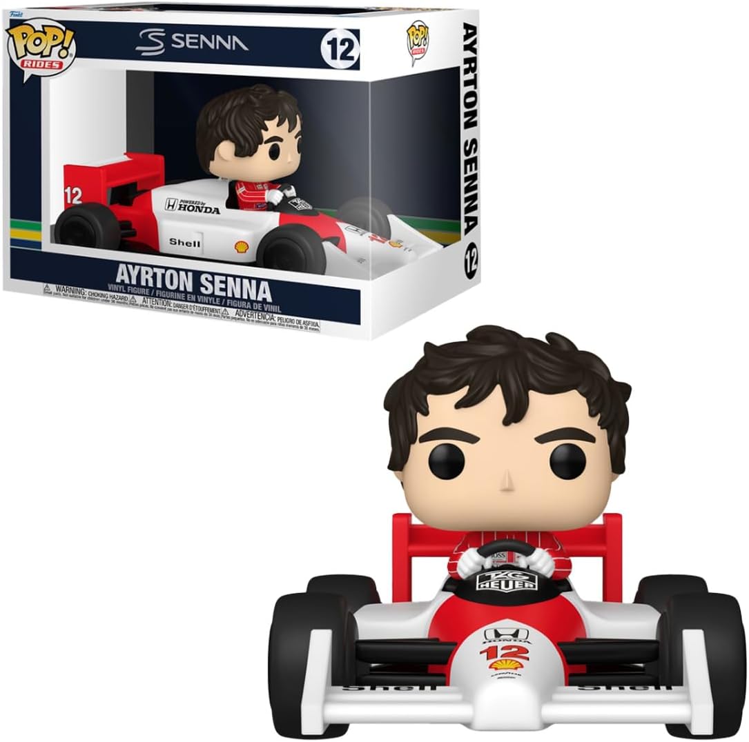 Funko Pop Rides - Ayrton Senna com Mclaren #12
