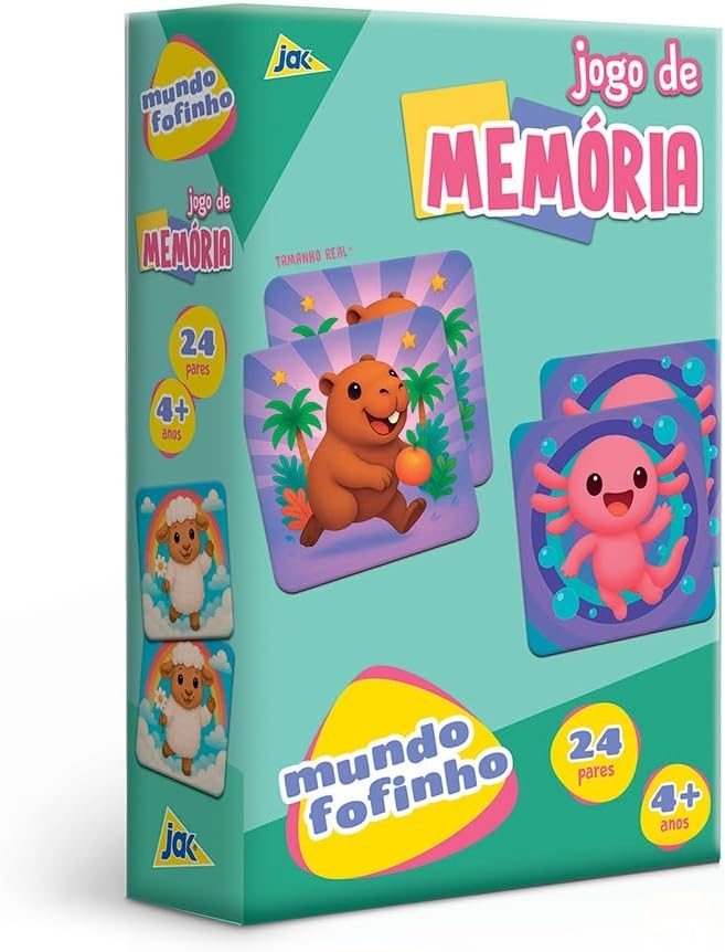 Jogo da Memória - Mundo Fofinho - Toyster