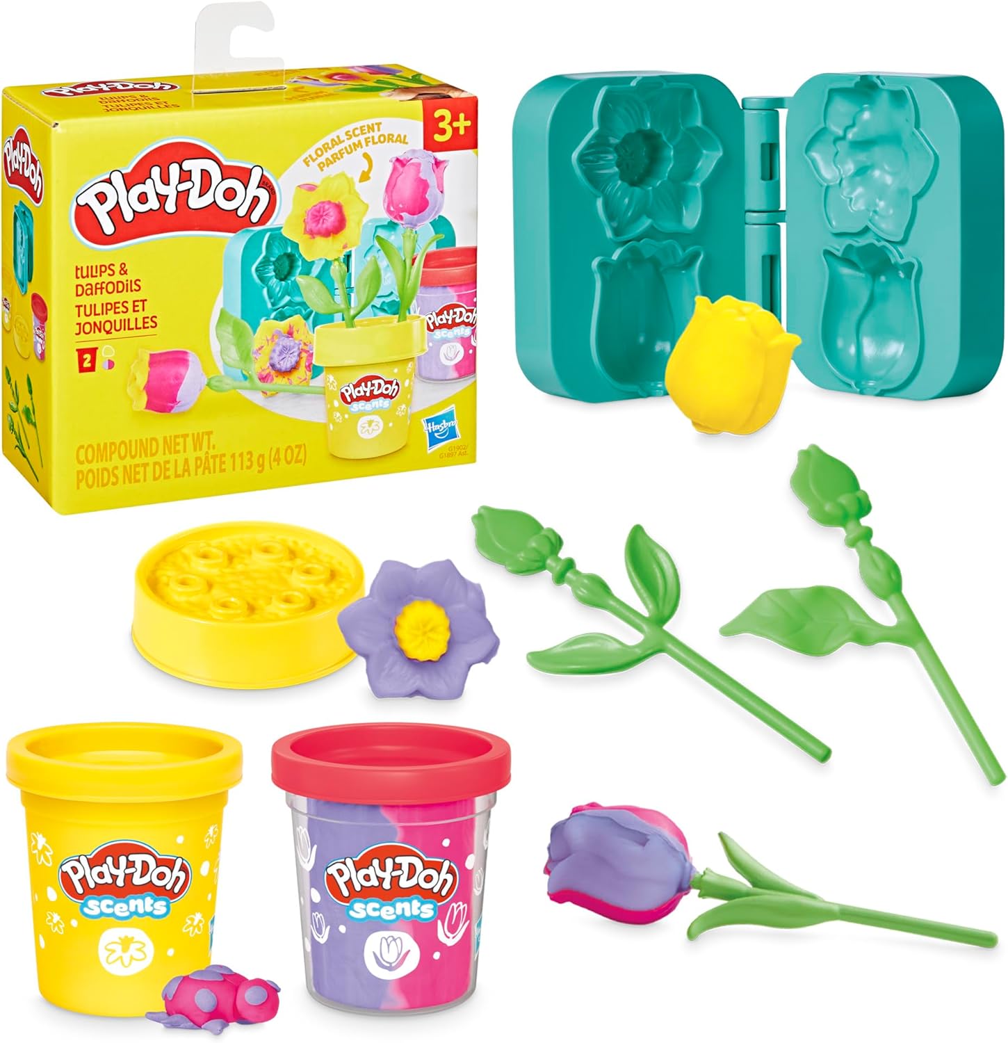 Massinha Play-Doh - Tulipas e Narcisos G2478 - Hasbro