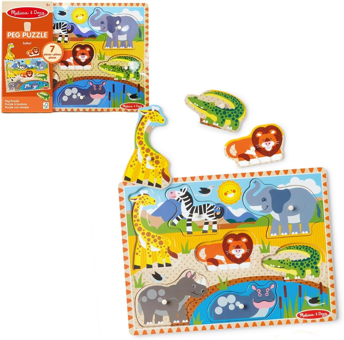 Quebra-Cabeça Safari - Melissa & Doug - Sunny