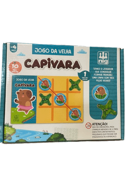 Jogo da Velha Capivara - Nig