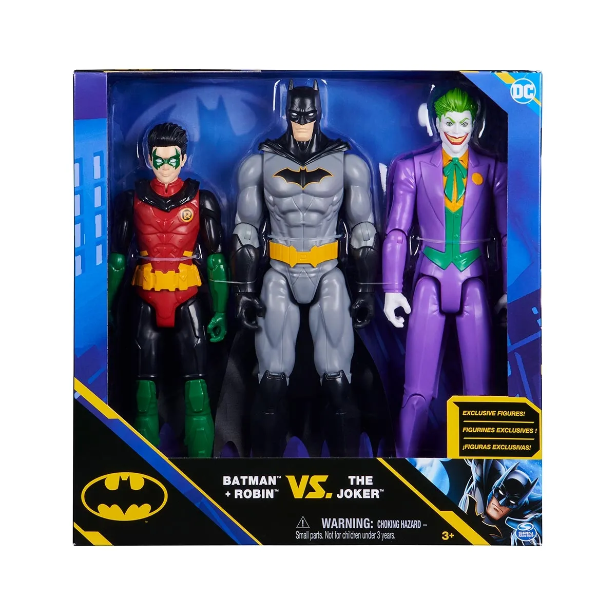 Dc Heroes - Pack com 3 Figuras 30cm - Sunny
