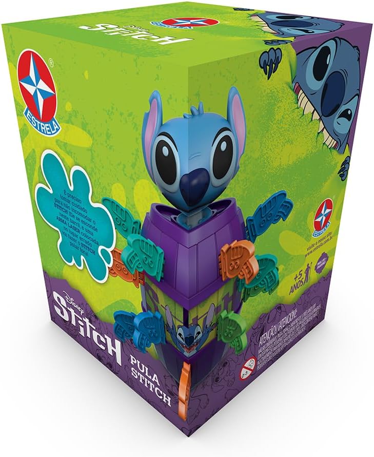 Jogo Pula Stitch - Estrela