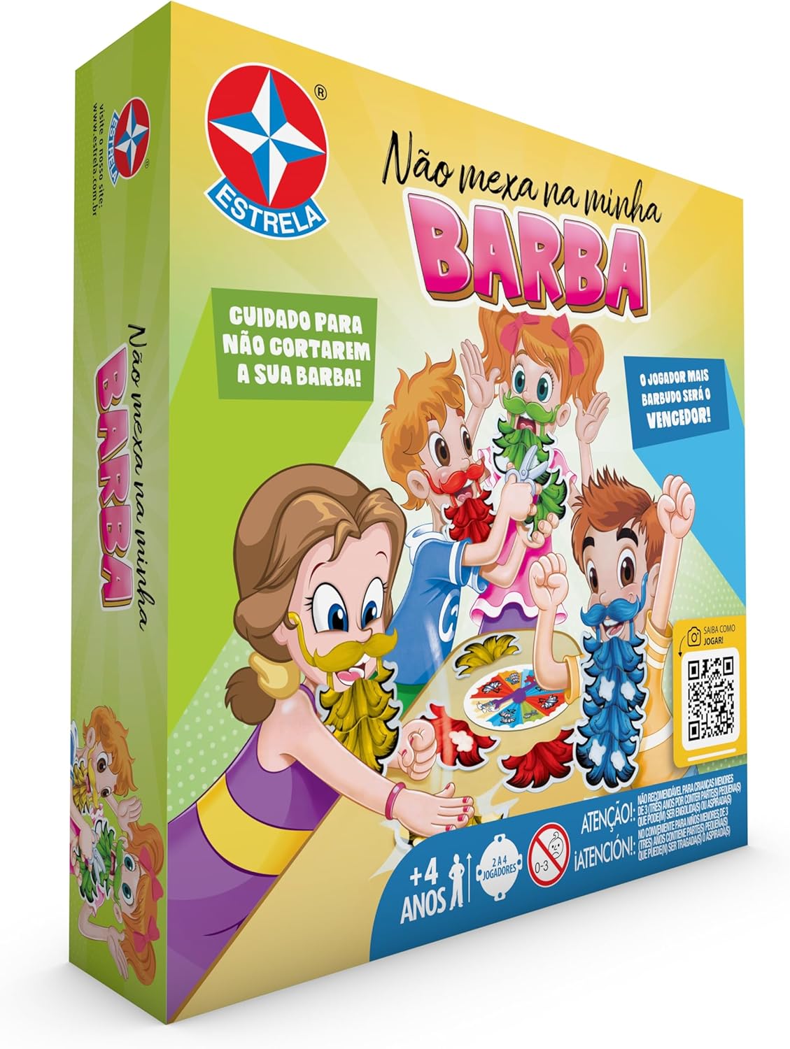 Jogo Não Mexa Na Minha Barba - Estrela