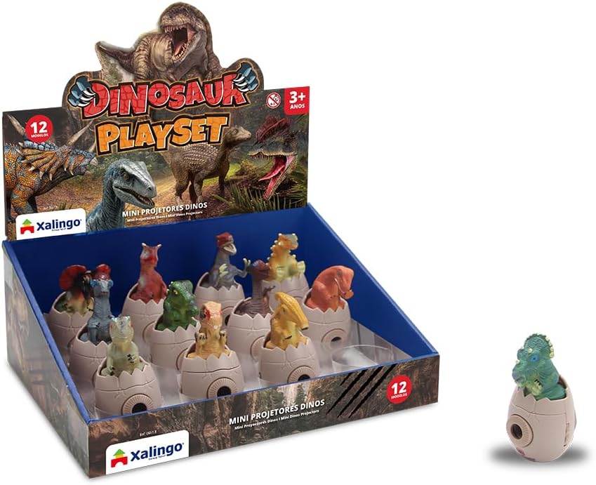 Mini Projetor Dinossauros - Xalingo