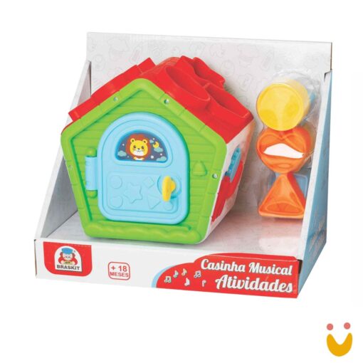 Casinha Musical Atividades - Braskit