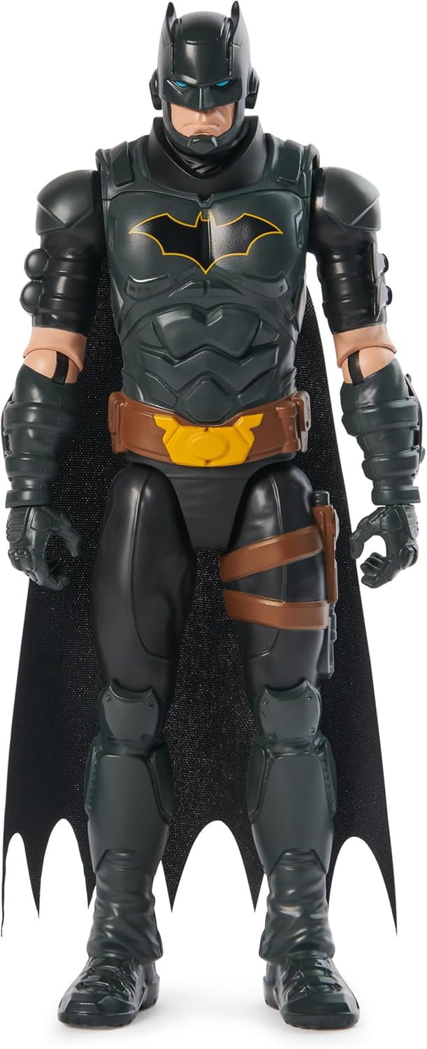 Batman - Figura 30cm - Batman com Armadura - Cinto Marrom - Sunny