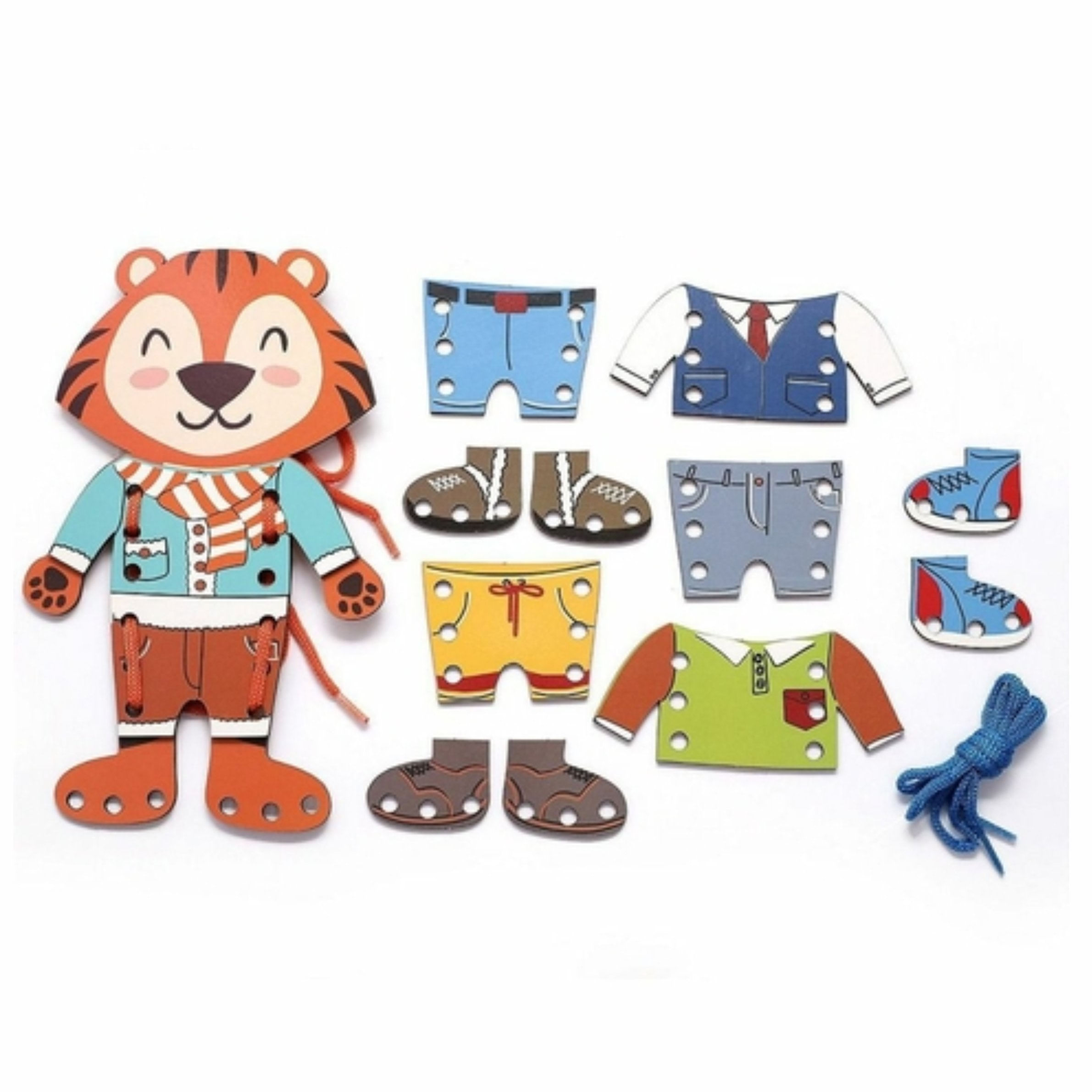 Meus Primeiros Alinhavos - Tigre Fashion - Bate Bumbo