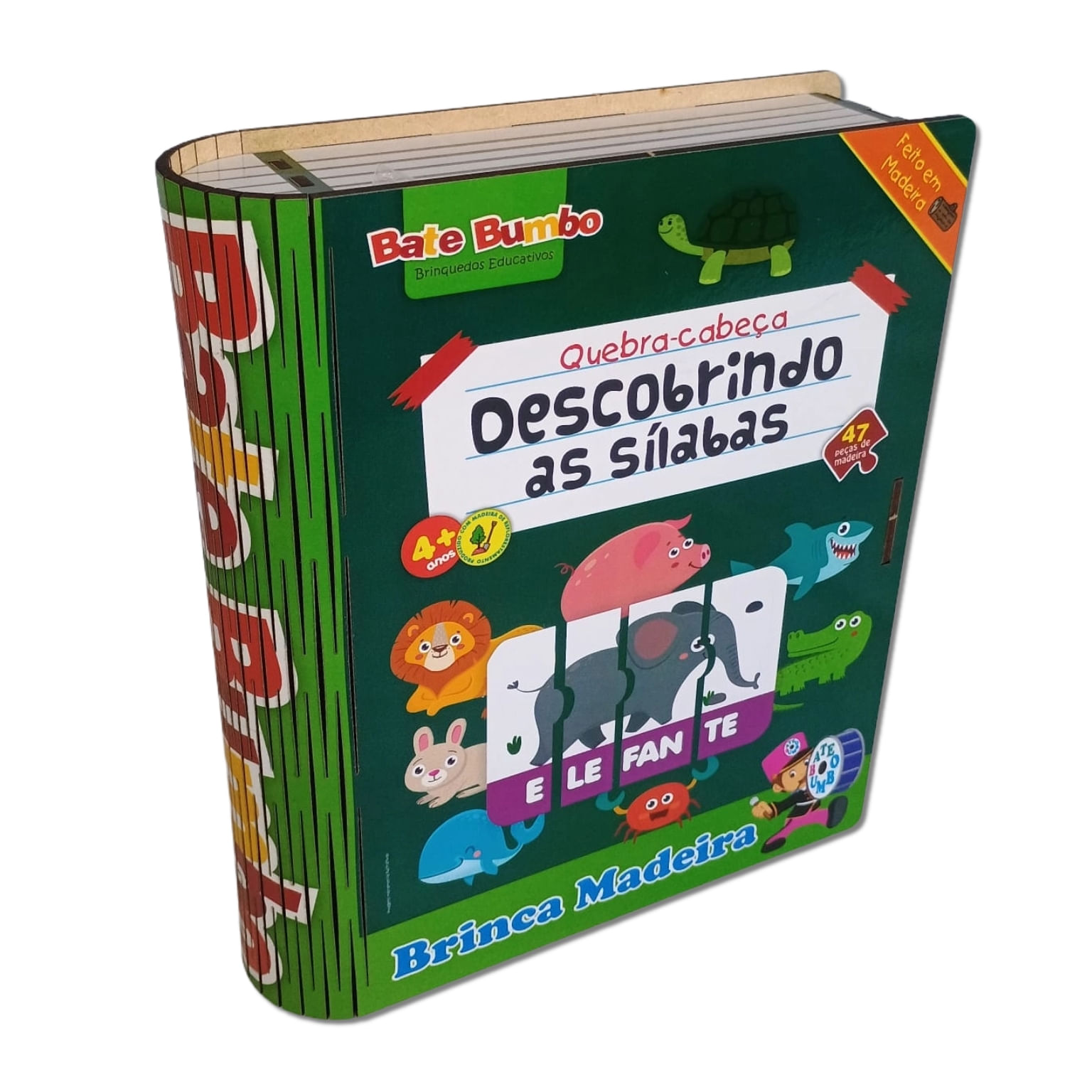 Quebra-Cabeça Descobrindo As Sílabas - Bate Bumbo