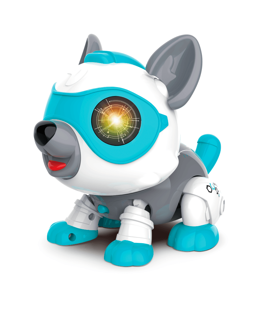 Cachorro Magic Robo Dog - Branco - Fenix