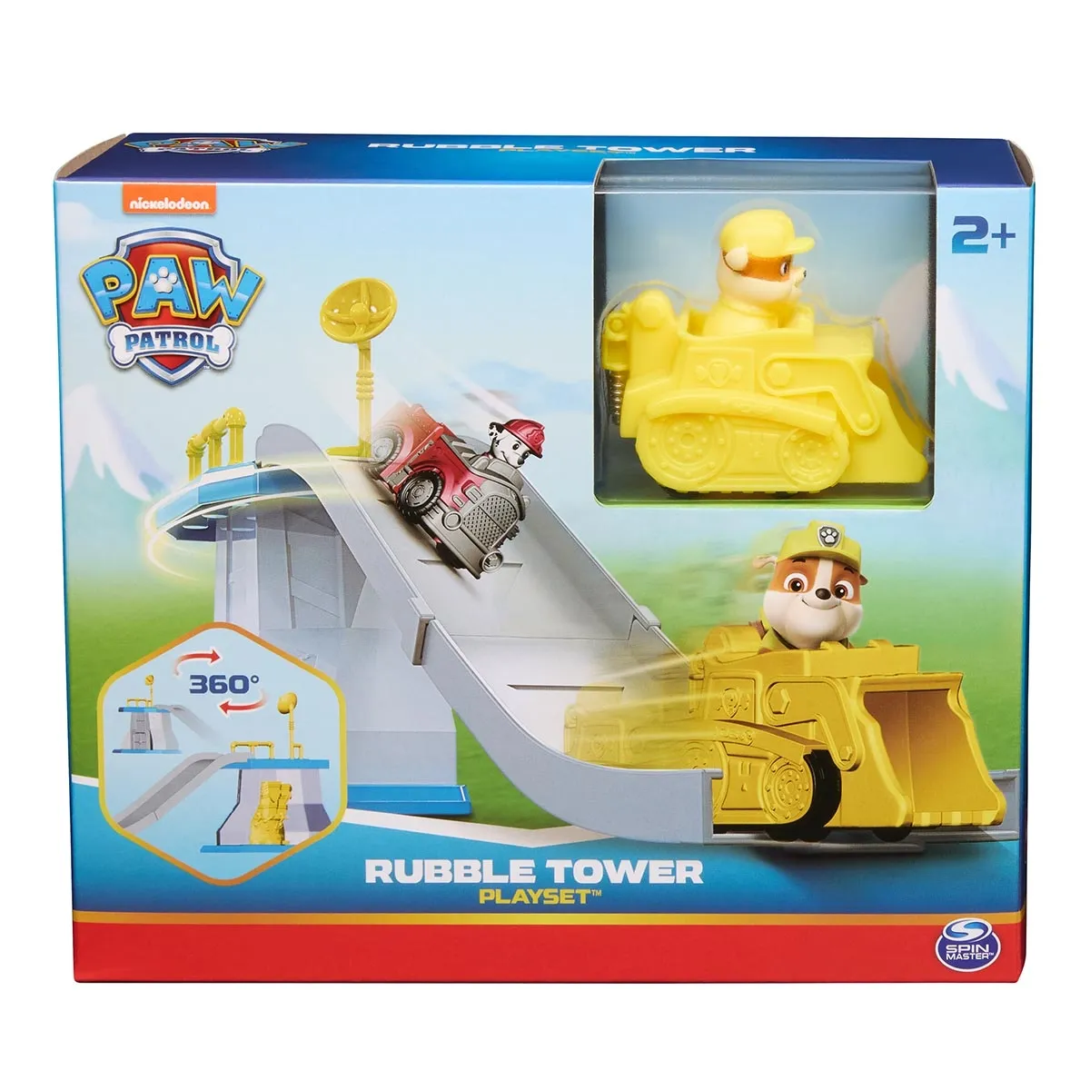 Patrulha Canina - Playset com Veículo - Rubble Tower - Sunny