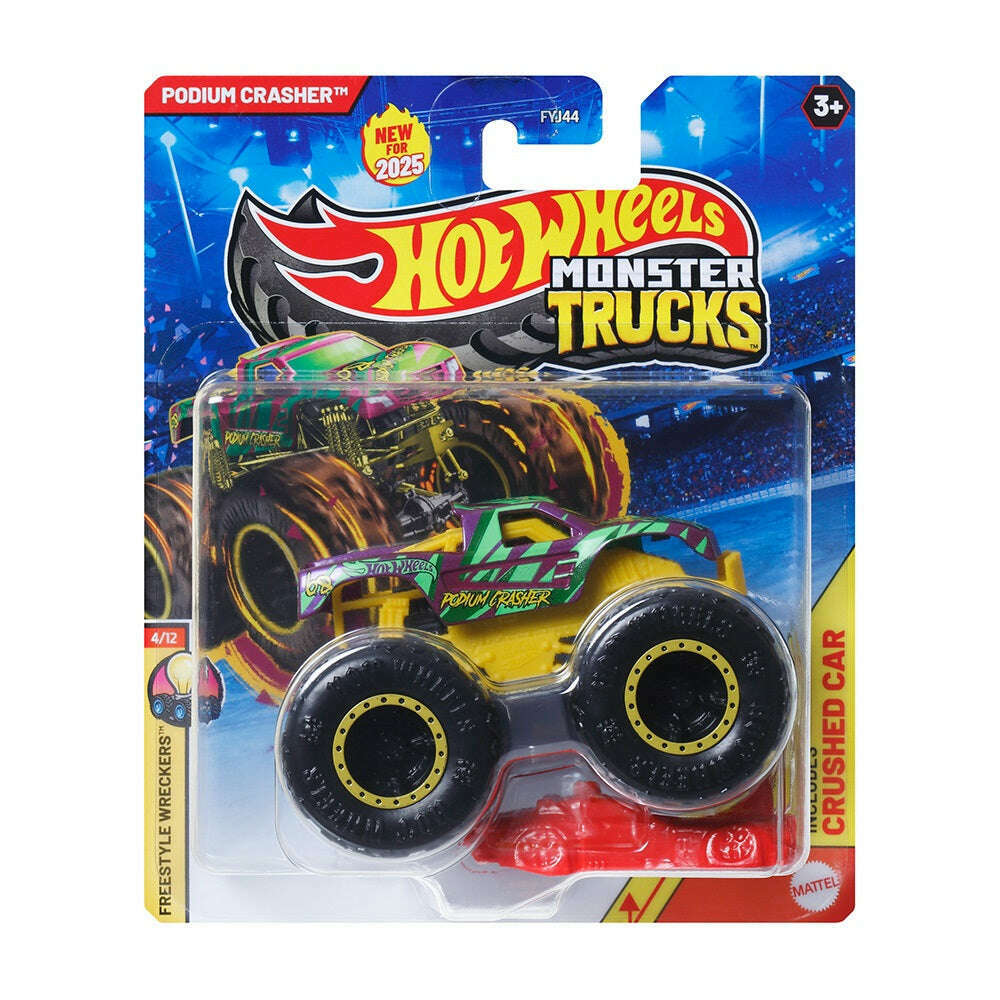 Hot Wheels - Monster Trucks - Podium Crasher Jcf01