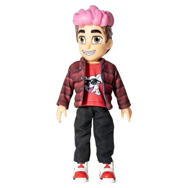 Boneco Robson - Dos Rosa - Baby Brink