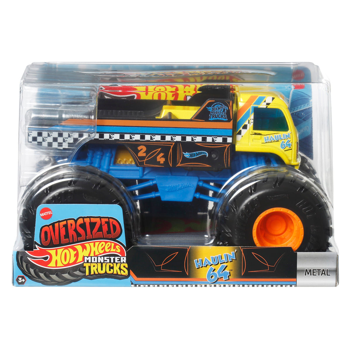 Hot Wheels - Monster Trucks 1:24 - Haulin 64 Jdr06